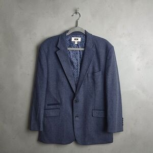 Nwot Joseph Abboud Wool Blend Classic Blue Blazer Size XL